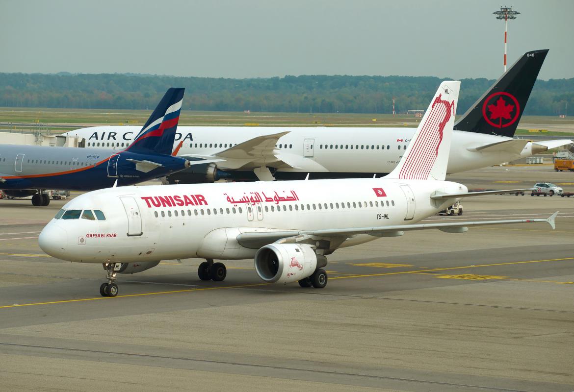 Самолёт Tunisair