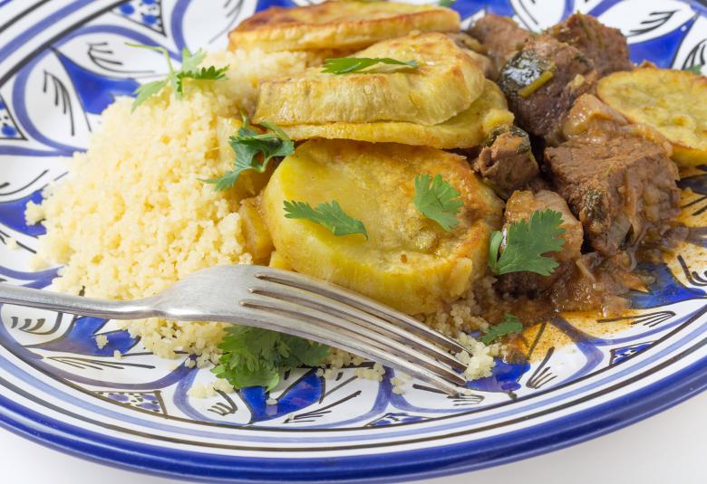 Тажин на тарелке