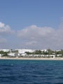 Вид отеля с моря